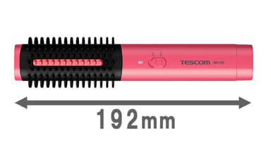 全長192mmのコンパクトサイズ