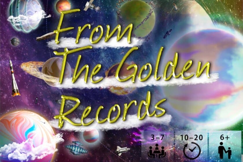 舞台は宇宙！ボードゲーム『From the Golden Records』新規制作！
クラウドファウンディングを開始！