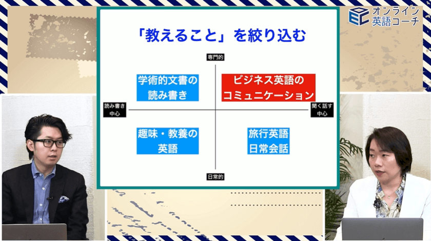 独立・高収入を目指せる働き方を提唱し、低賃金脱出を支援　
「オンライン英語コーチの学校」説明会＆体験セミナー開催