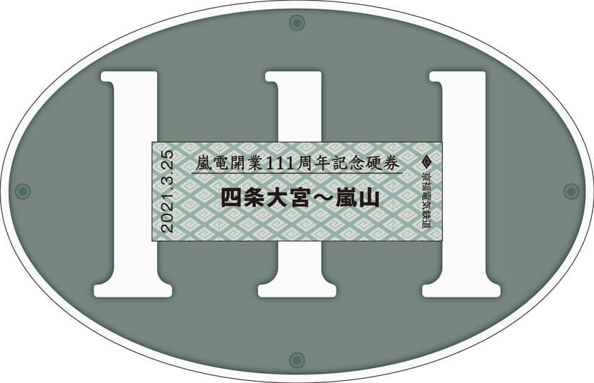 嵐電開業111周年