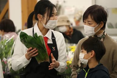 「またきて菜」お買い物シーン(2)