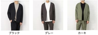 ●2WAYストレッチカーデ　M/L/XL　￥5&#44;489 (税込)