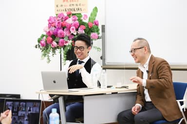 講演会(共著者前野隆司慶應義塾大学教授と共に)