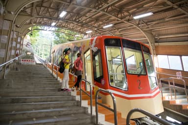 立山ケーブルカー(立山駅)