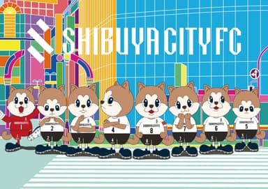 SHIBUYA CITY FC　マスコット