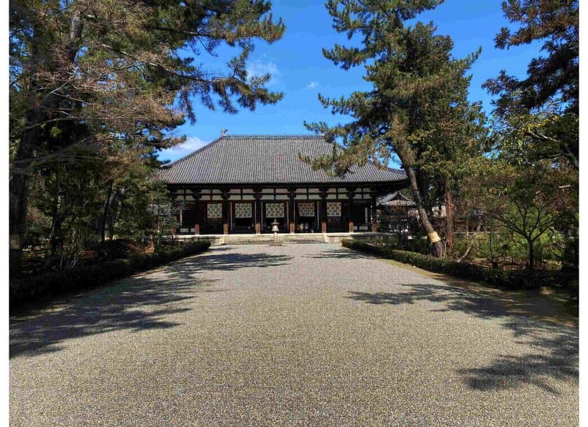 南都六宗の一つ、世界文化遺産 律宗総本山唐招提寺に
株式会社PLUSONE(プラスワン)が抗ウイルスコーティング
「ナノゾーンコート」の施工を実施！