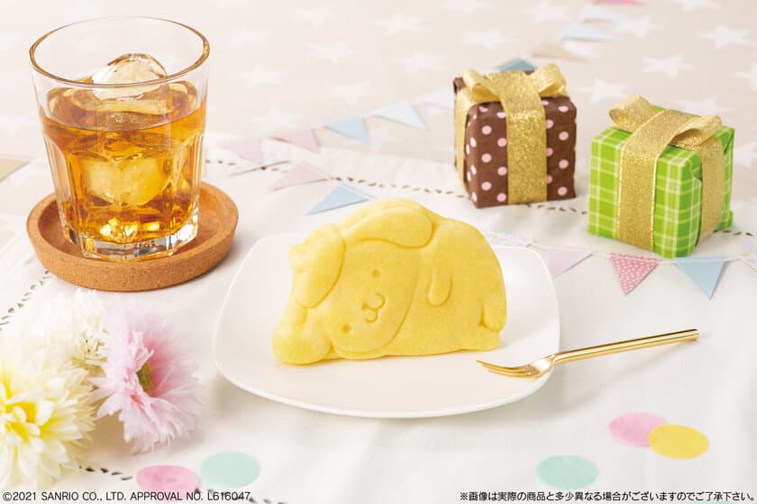 ポムポムプリン25周年記念！
かわいい寝姿を再現したスイーツ発売　
もちもち生地にプリン味のクリーム入りでローソンに登場