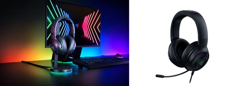 Razerが長年愛用されているゲーミングヘッドセット
Krakenの最新モデル「Kraken V3 X」の国内発売を決定