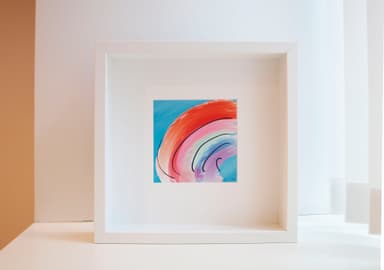 額入り作品「Wifi Rainbow」