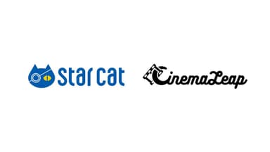 スターキャット×CinemaLeap ロゴ