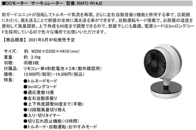 RAFC-R14J2_商品概要