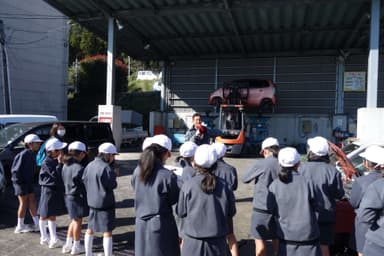 工場見学会の様子