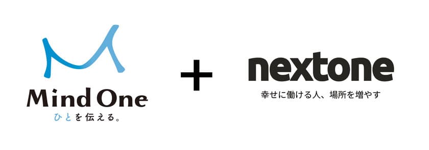 1(ワン)＋1(ワン)＝＋∞、障害者就労支援サービスにおいて
ネクストワンとMind Oneが提携