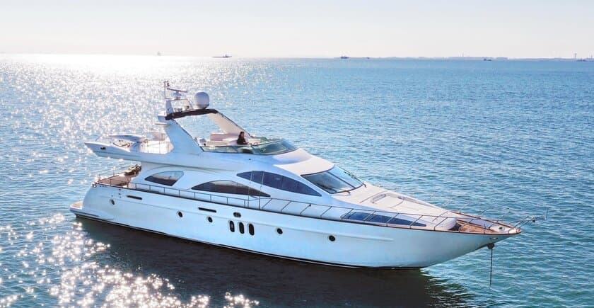 本格的クルーザーAZIMUT80の共同オーナーシップ、
シェアリングサービスの販売を開始