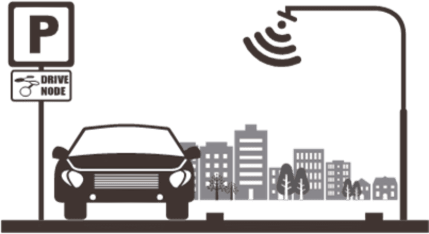 キャッシュレス決済駐車場ETCパーキングの新しいコンセプト
「Drive Node」を発表！
駐車場のDX化でまちづくりや地域課題解決に貢献