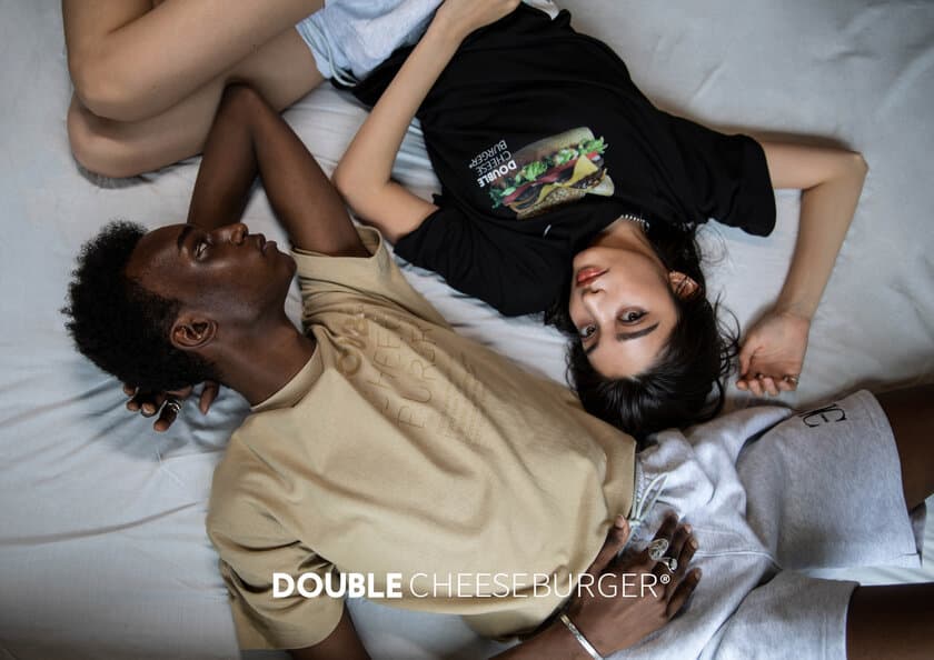 ユニセックスアパレル・小物を展開する新ブランド
【DOUBLE CHEESEBURGER(R) (ダブルチーズバーガー)】　
2021年5月14日(金)12時より販売開始