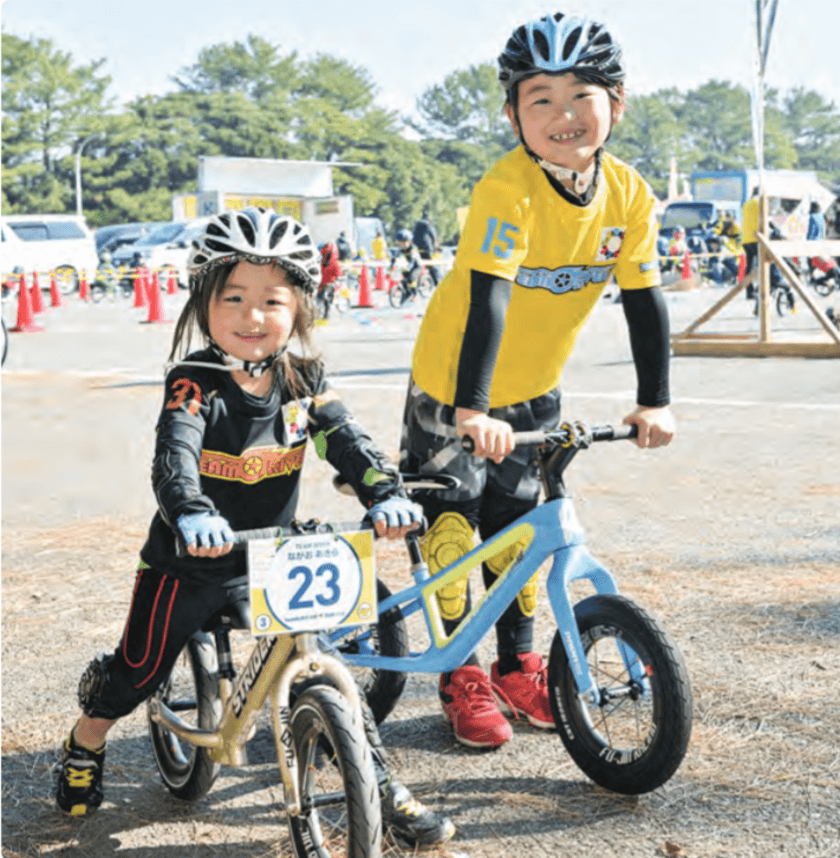 「ランバイクを全てのスポーツの始まりに」　
国立大学法人筑波大学と共に、ランバイクによる身体機能の働き、
および競技特性の解析について研究を開始！