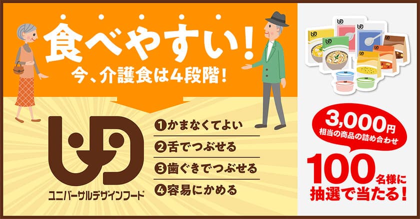 「UDF(ユニバーサルデザインフード)の日」(7月11日)を記念した
キャンペーン(電車広告やラジオ放送、SNSを用いた啓発)を実施