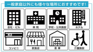 各施設に設置可能