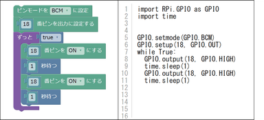 ブロックとコードの双方向変換