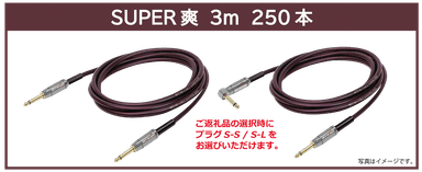 リターン・【SUPER爽】3m：ご支援金12&#44;000円