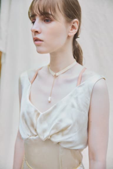 pearl choker freesize/2color(クラウドファウンディング内限定販売)