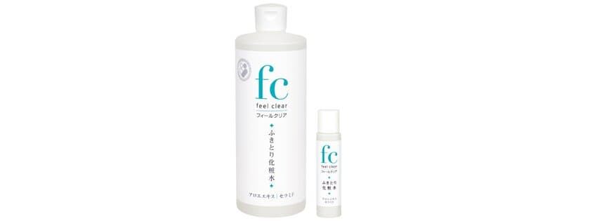 漢方SENJI堂監修　
セラミド配合のふきとり化粧水
「feel clear(フィールクリア)」
全国取引薬局・薬店にて2021年7月1日に発売