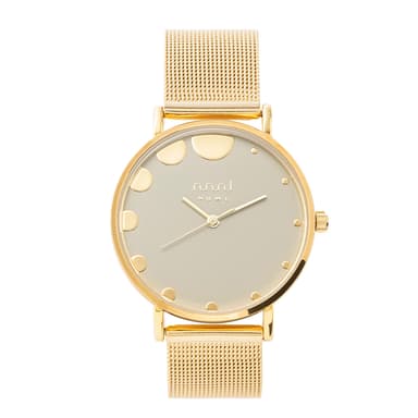 NUWL MISTY DOT MESH STRAP -GOLD-