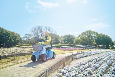 高齢者の快適なおでかけをサポート