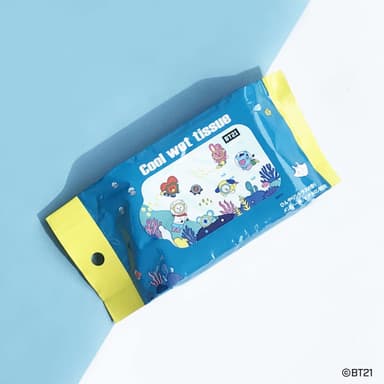 冷却ウェットティッシュ BT21