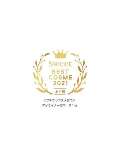 sweet Best Cosme 2021　称号