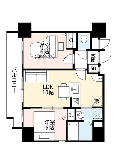 Cタイプ間取り図