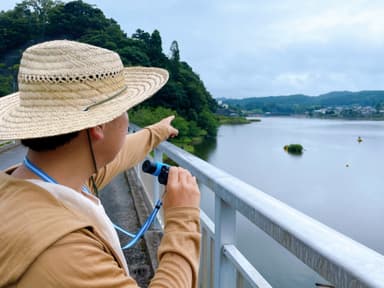 ネイチャーガイド＆湖畔ヨガ担当の豊島です。房総の自然の事ならお任せください。