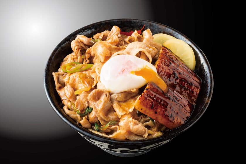 コロナ禍の酷暑を“スタミナ”で乗り切るコラボ丼！
「伝説のすた丼屋」初の“スタミナ食材”うなぎ使用
「うなぎ合盛りすた丼」を7月7日(水)から「伝説のすた丼屋」一部店舗で発売