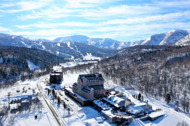 キロロ トリビュートポートフォリオホテル 北海道を中心に見たキロロリゾート 冬風景