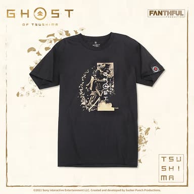 Ghost of Tsushima 仁之道 Tシャツ(黒)：￥3&#44;520