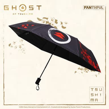 Ghost of Tsushima 折り畳み傘：￥3&#44;850