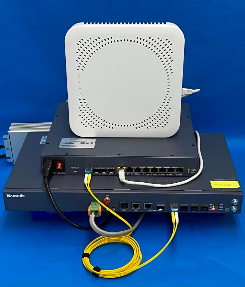 C-RAN(Centralized-RAN)のsXGP基地局の提供開始