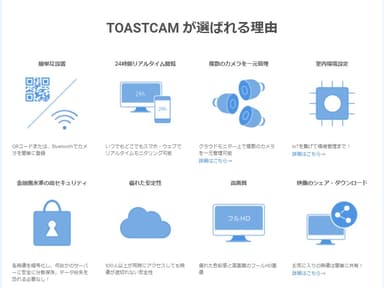 TOASTCAMが選ばれる理由