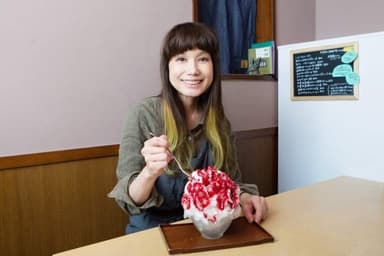 かき氷の女王　原田 麻子さん