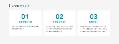 PLUGFIT導入の3つのポイント