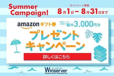 Amazonギフト券プレゼントキャンペーン