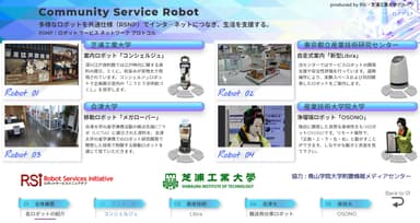 ロボットショーケースで実施する遠隔ロボットによるオンライン見学会の概要