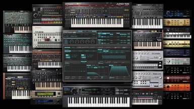 「Roland Cloud」のソフトウェア音源のイメージ