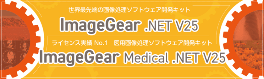 画像処理ソフトウェア開発キットの最新版
「ImageGear .NET V25」を2021年8月6日より販売開始。
DX推進で注目されるOCR技術の機能強化。