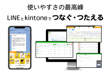 LINEとkintone