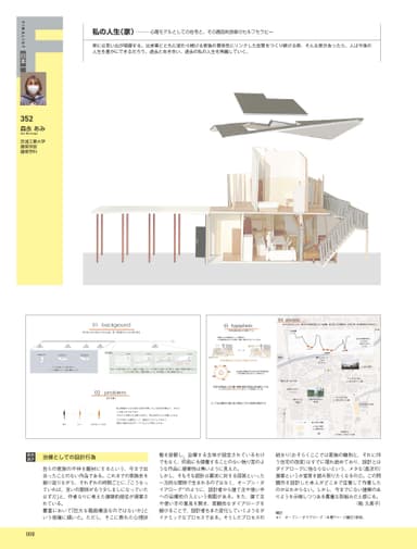 日本一受賞作品「私の人生(家)」より