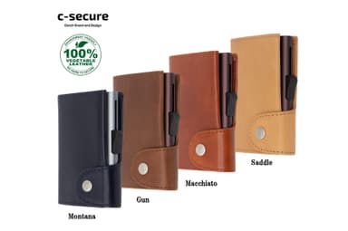 【C-secure】Vegetable tanned Wallet