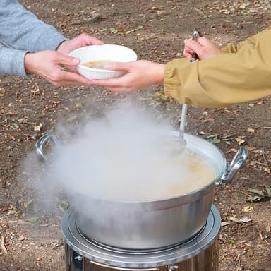 汁物なら約100杯分が調理可能