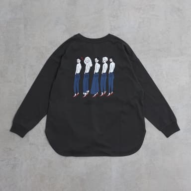 L/S T-SHIRT BLACK